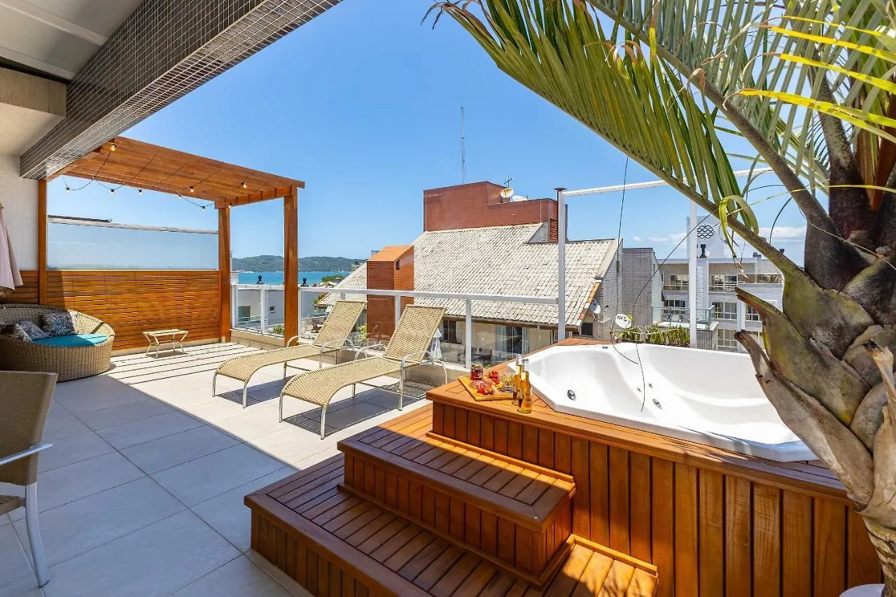 Cobertura Duplex Com Vista Mar E Jacuzzi Privativa Apartment Bombinhas 0*,