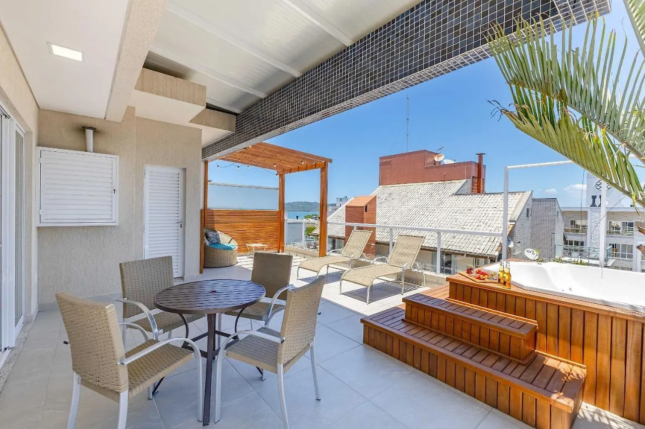 Apartament Cobertura Duplex Com Vista Mar E Jacuzzi Privativa Bombinhas